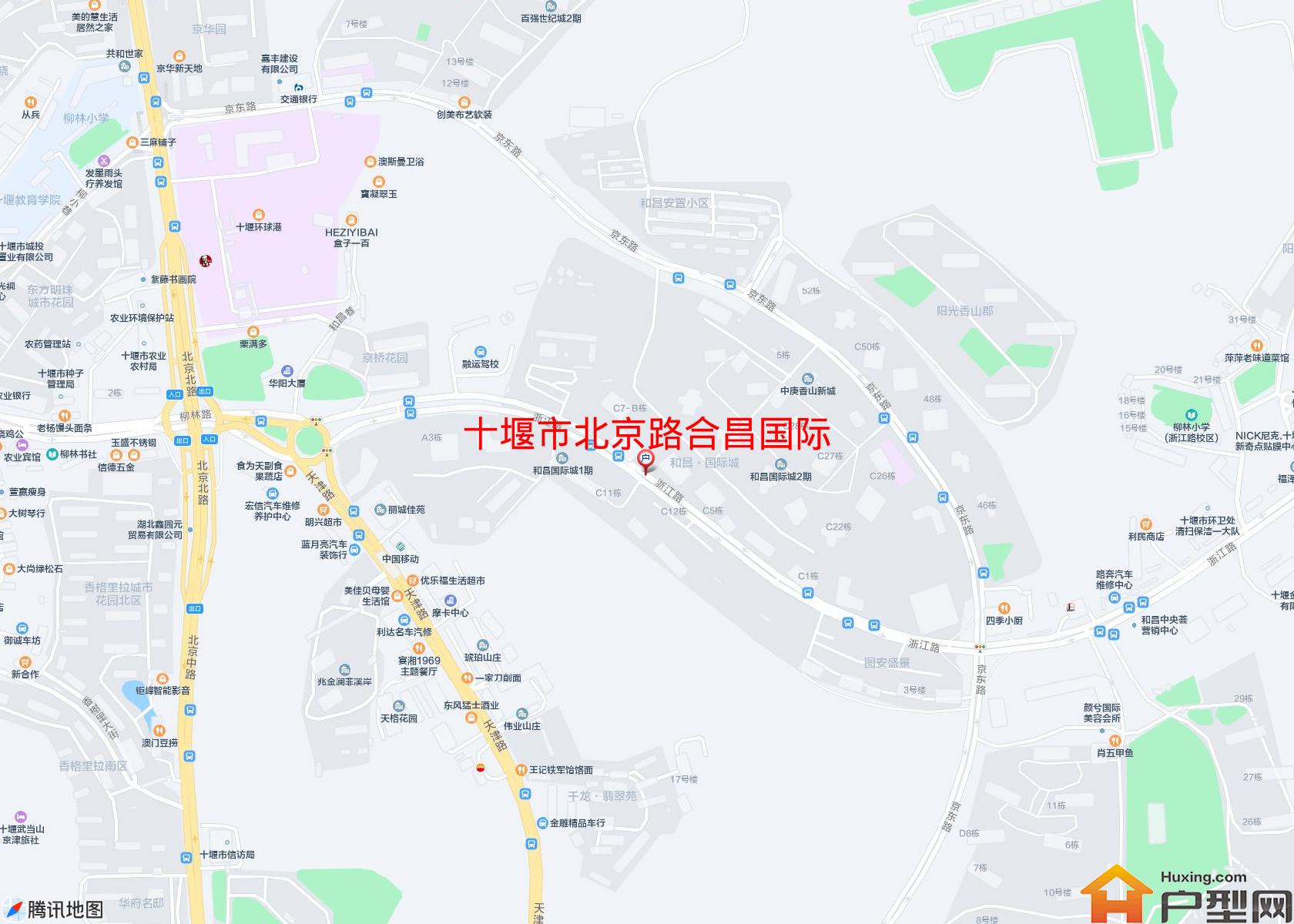 北京路合昌国际小区 - 户型网