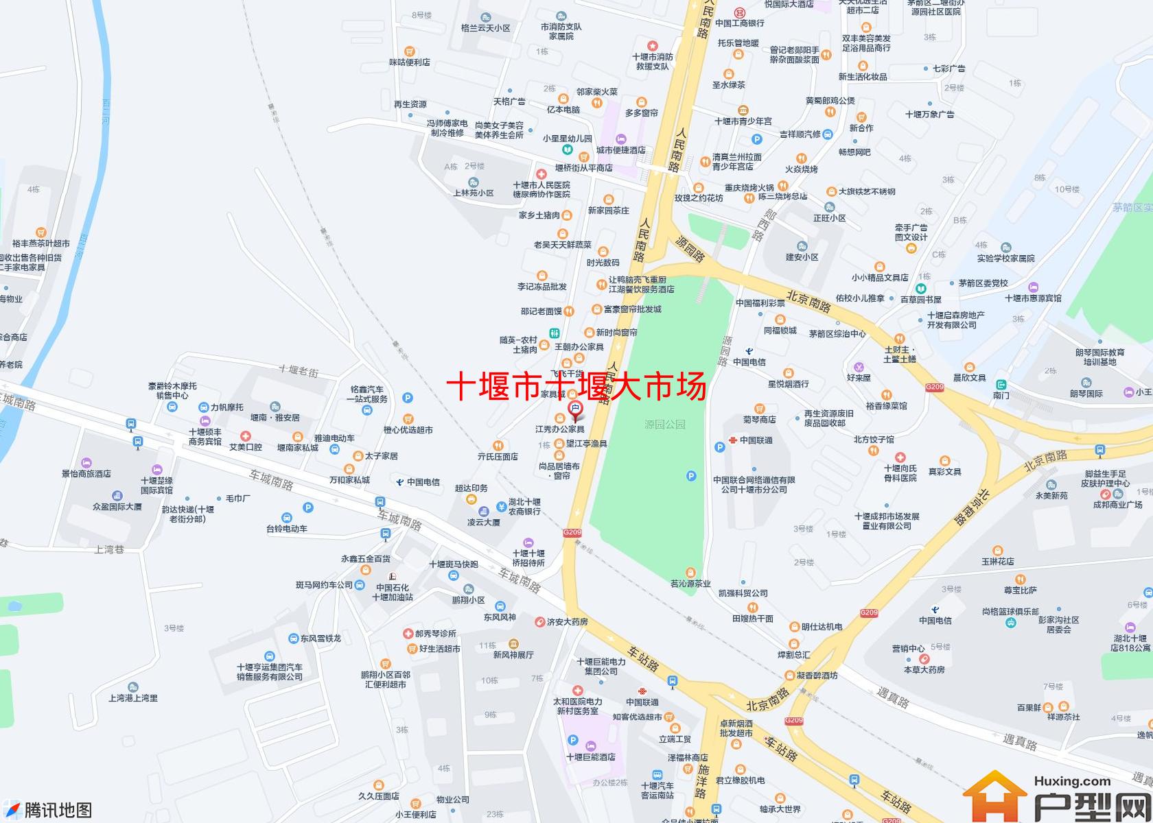 十堰大市场小区 - 户型网