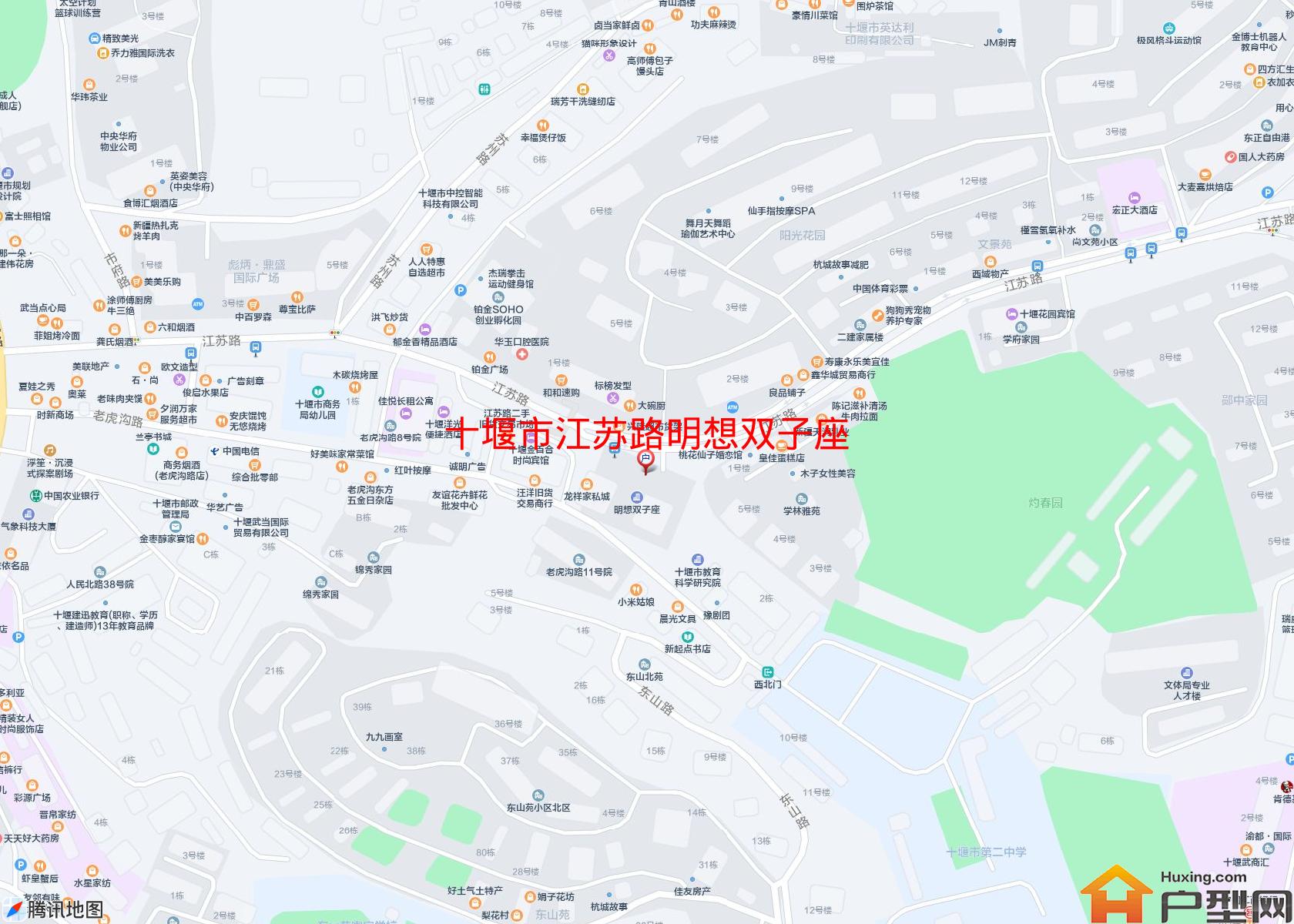 江苏路明想双子座小区 - 户型网