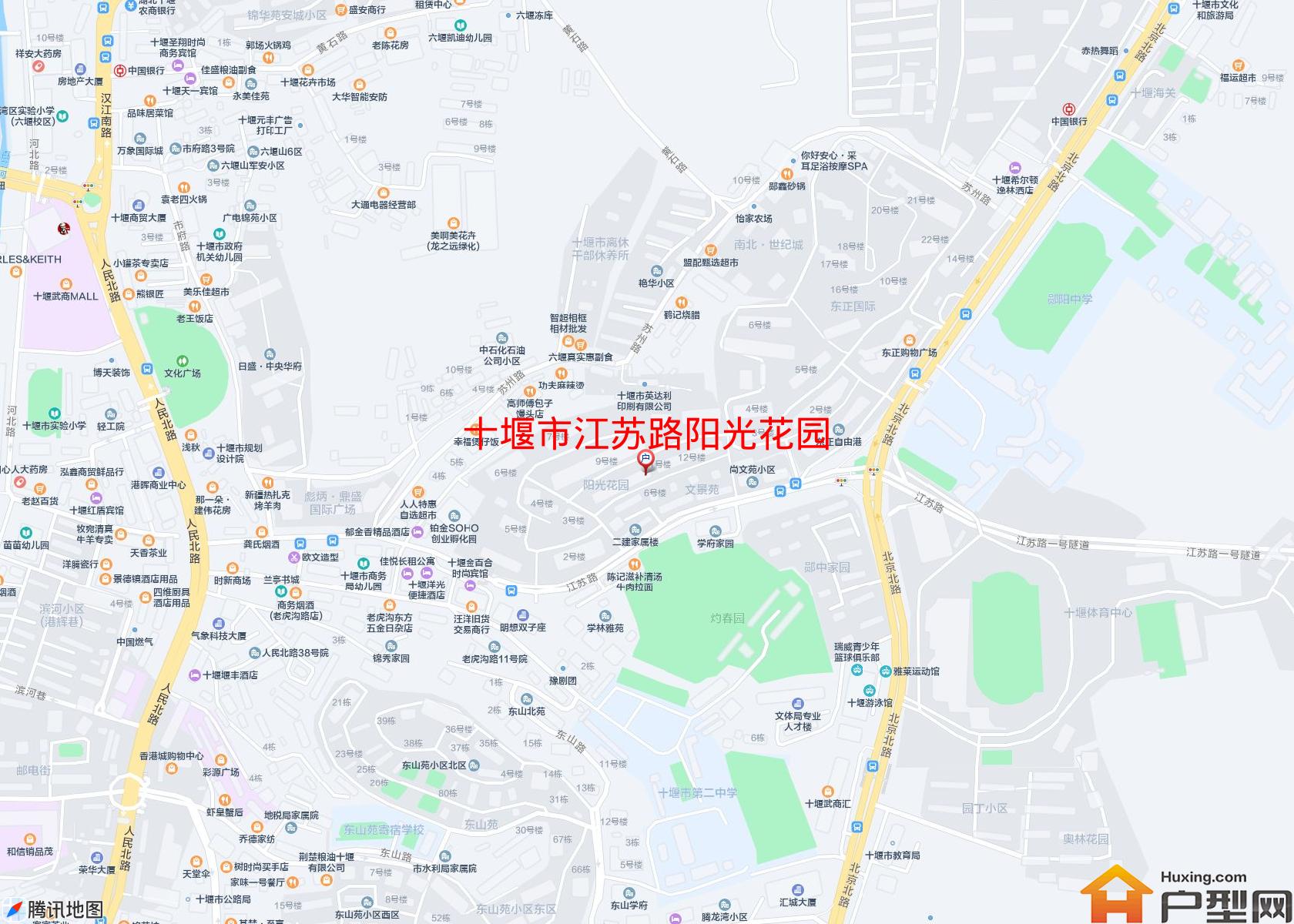 江苏路阳光花园小区 - 户型网