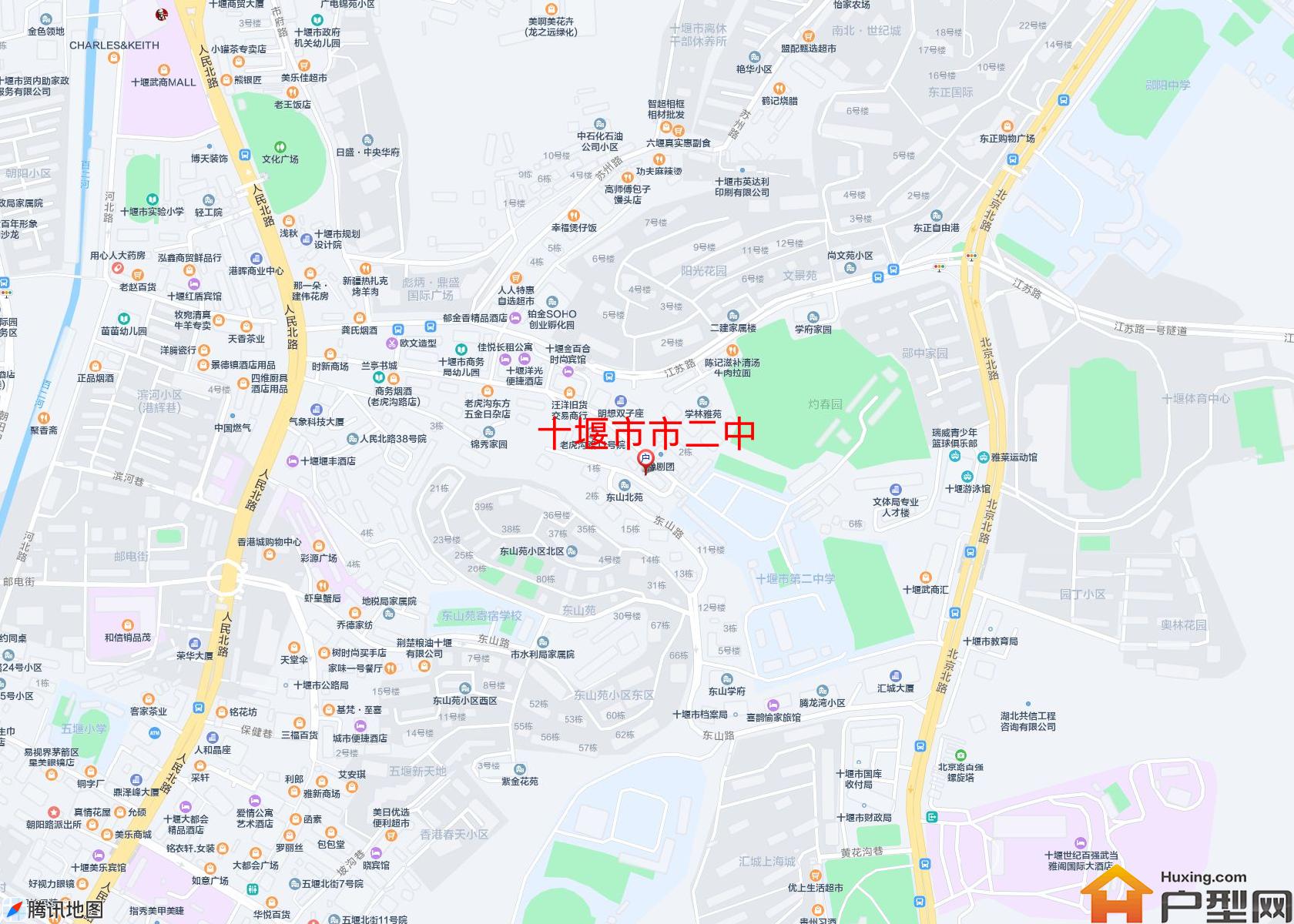 市二中小区 - 户型网