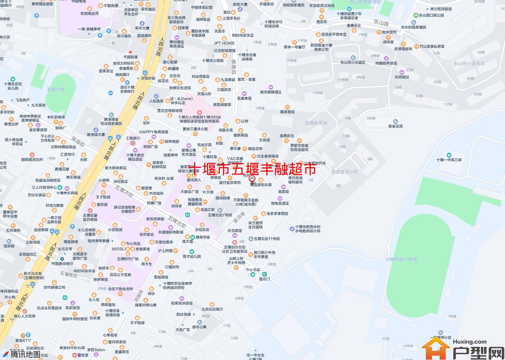 五堰丰融超市小区 - 户型网