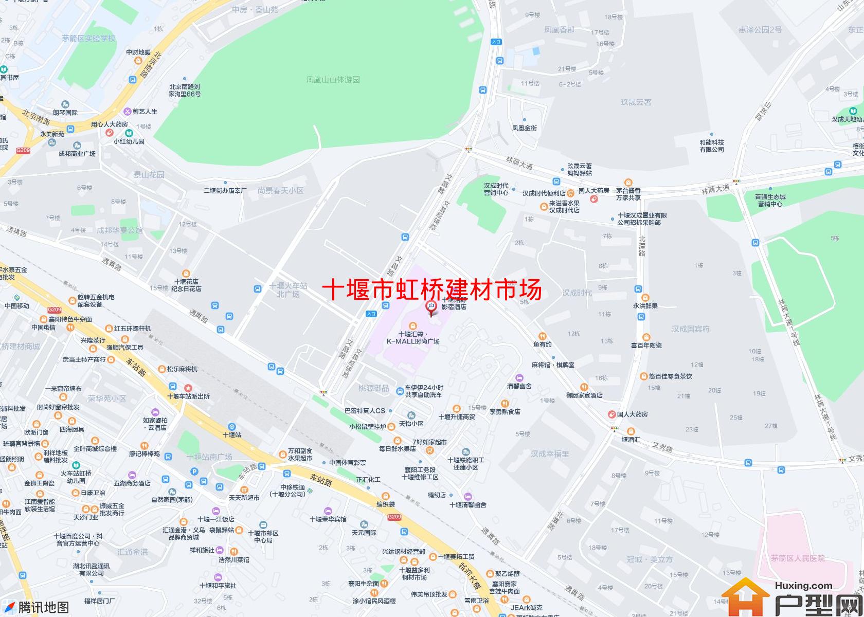 虹桥建材市场小区 - 户型网