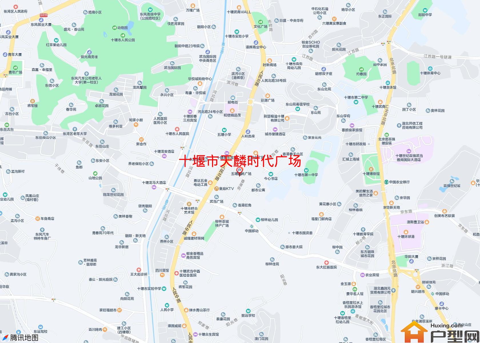 天麟时代广场小区 - 户型网
