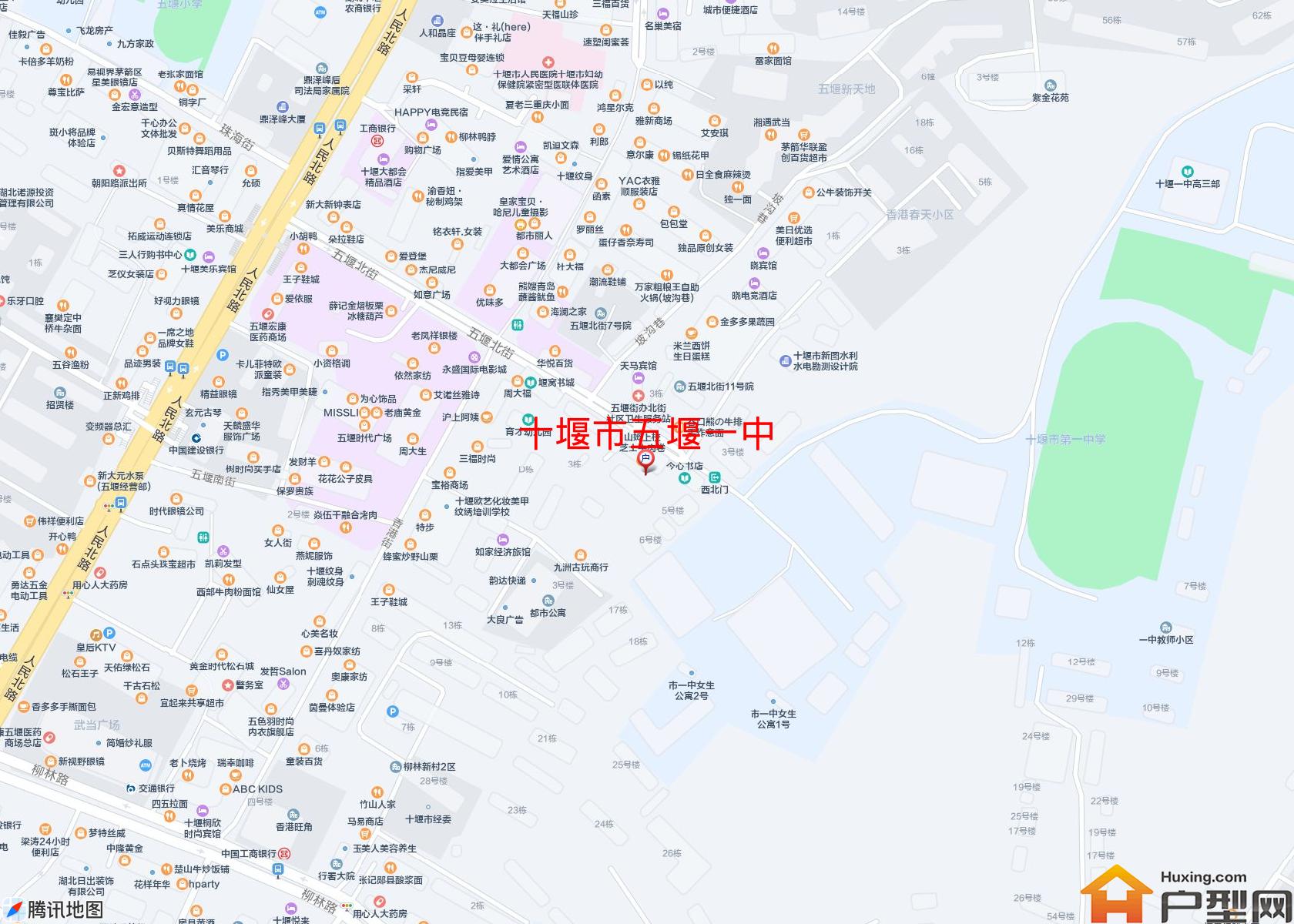 五堰一中小区 - 户型网