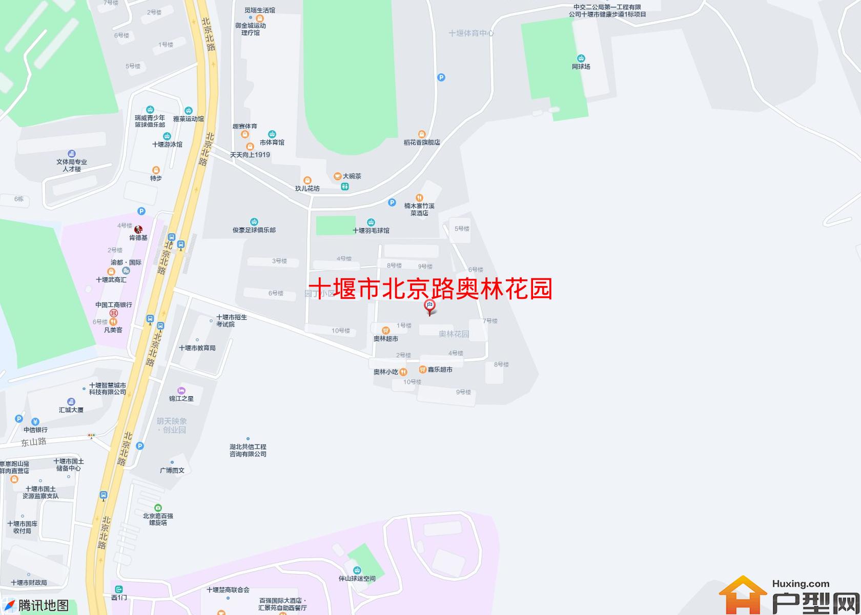 北京路奥林花园小区 - 户型网