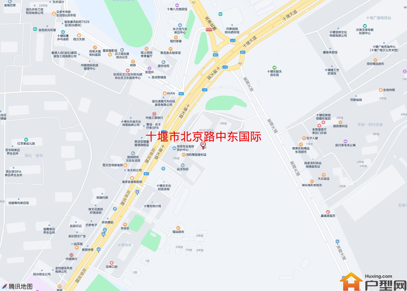 北京路中东国际小区 - 户型网