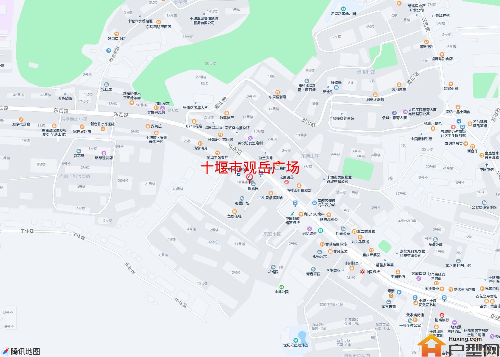 观岳广场小区 - 户型网