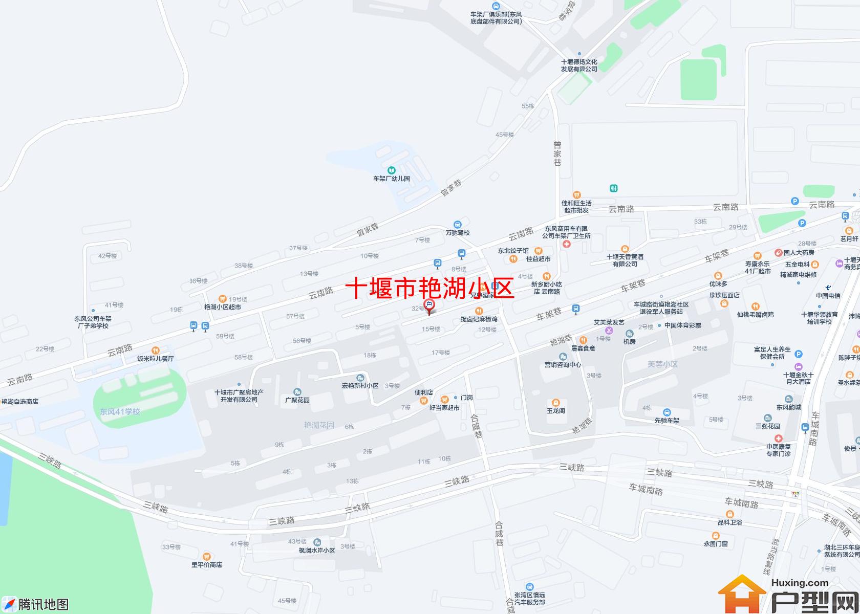 艳湖小区小区 - 户型网