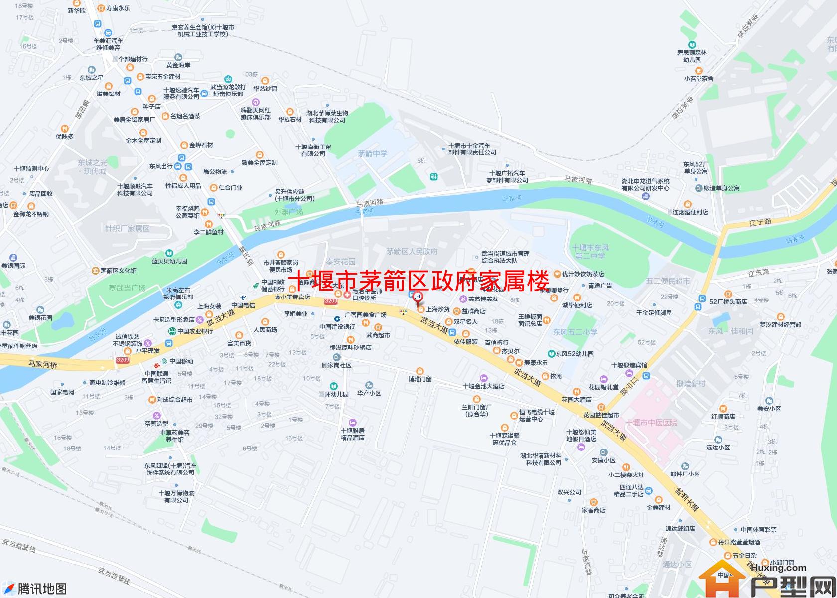 茅箭区政府家属楼小区 - 户型网