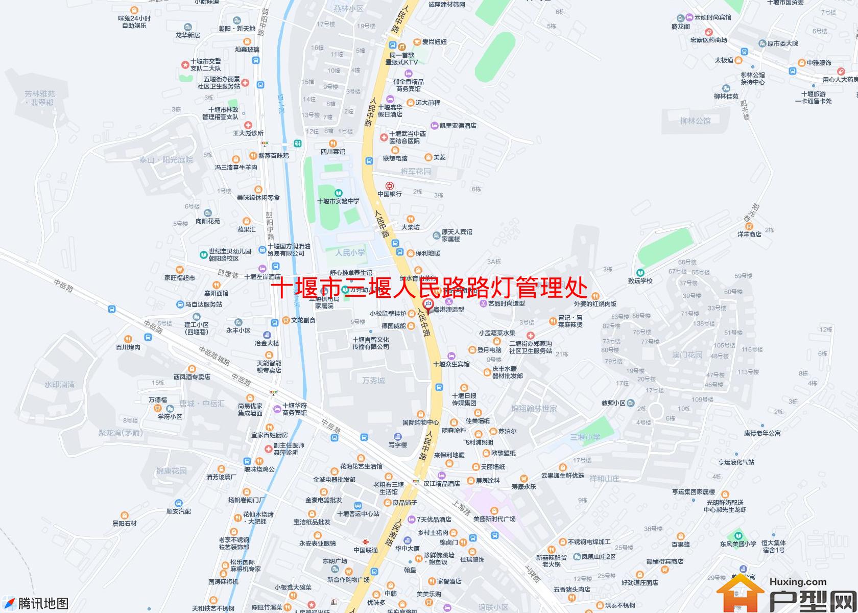 三堰人民路路灯管理处小区 - 户型网