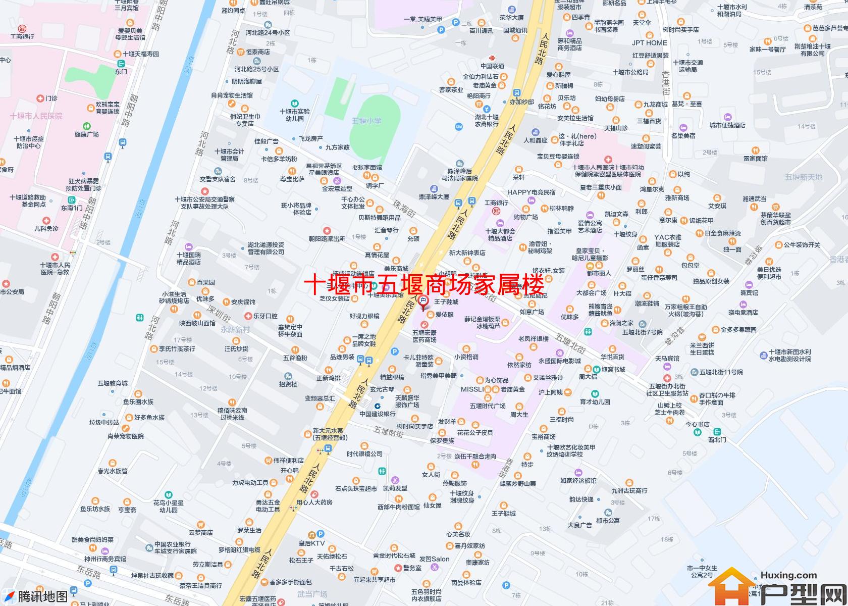 五堰商场家属楼小区 - 户型网
