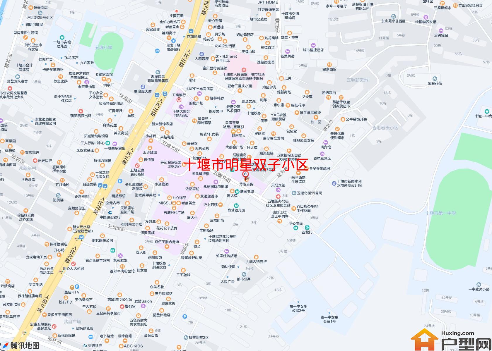 明星双子小区小区 - 户型网