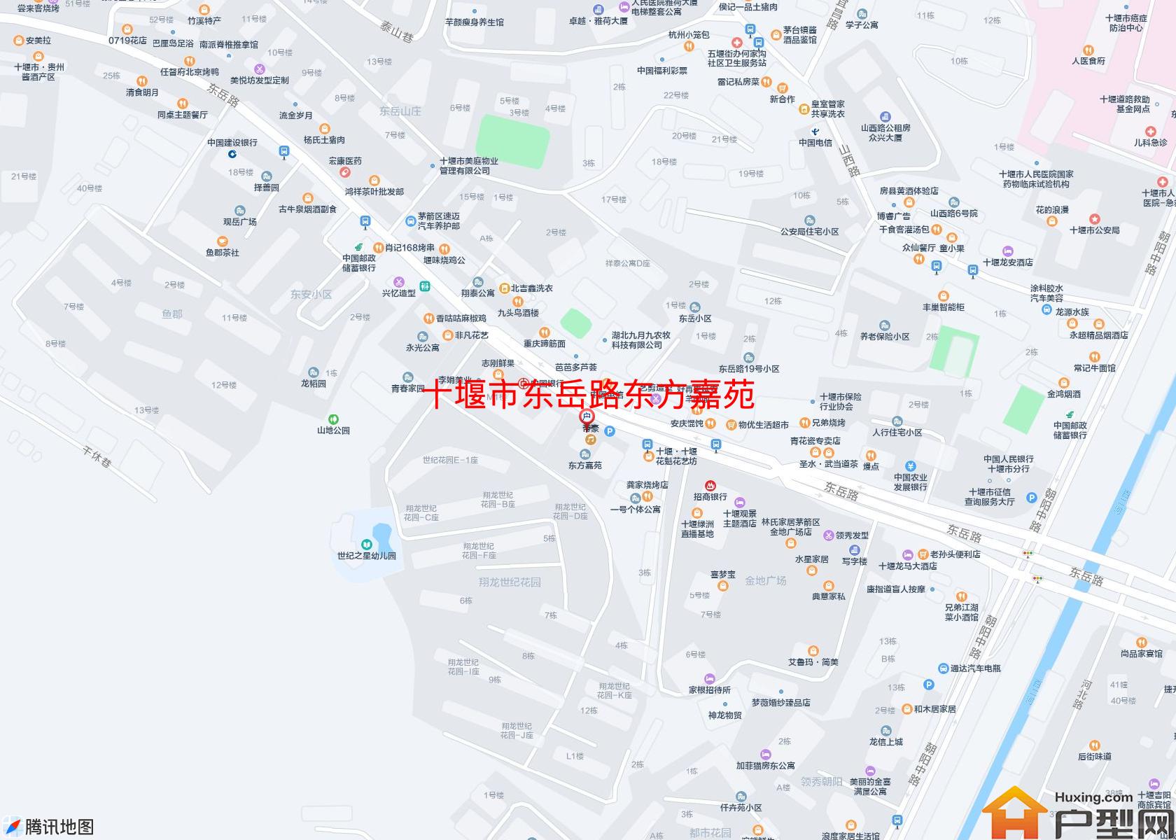 东岳路东方嘉苑小区 - 户型网