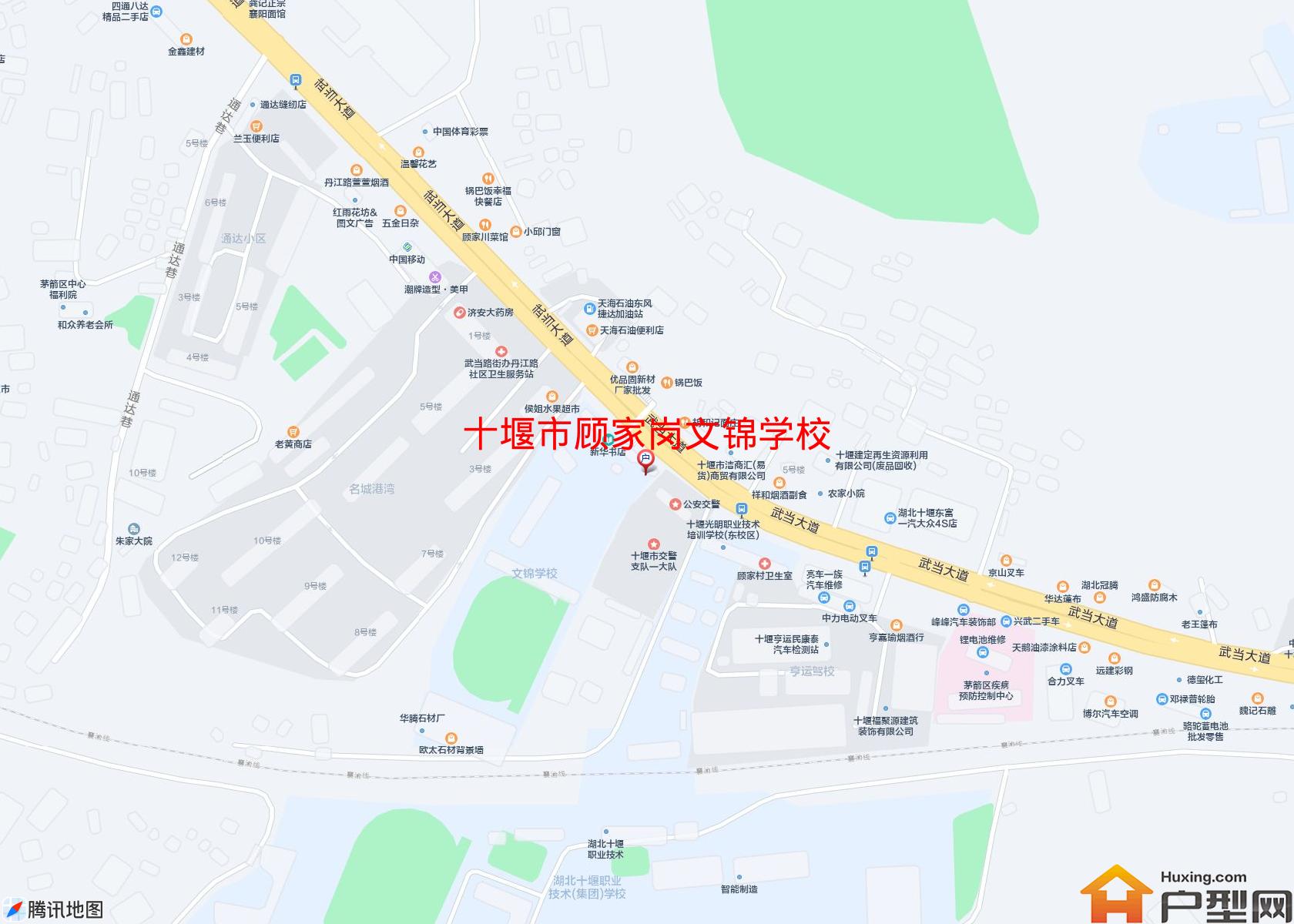 顾家岗文锦学校小区 - 户型网