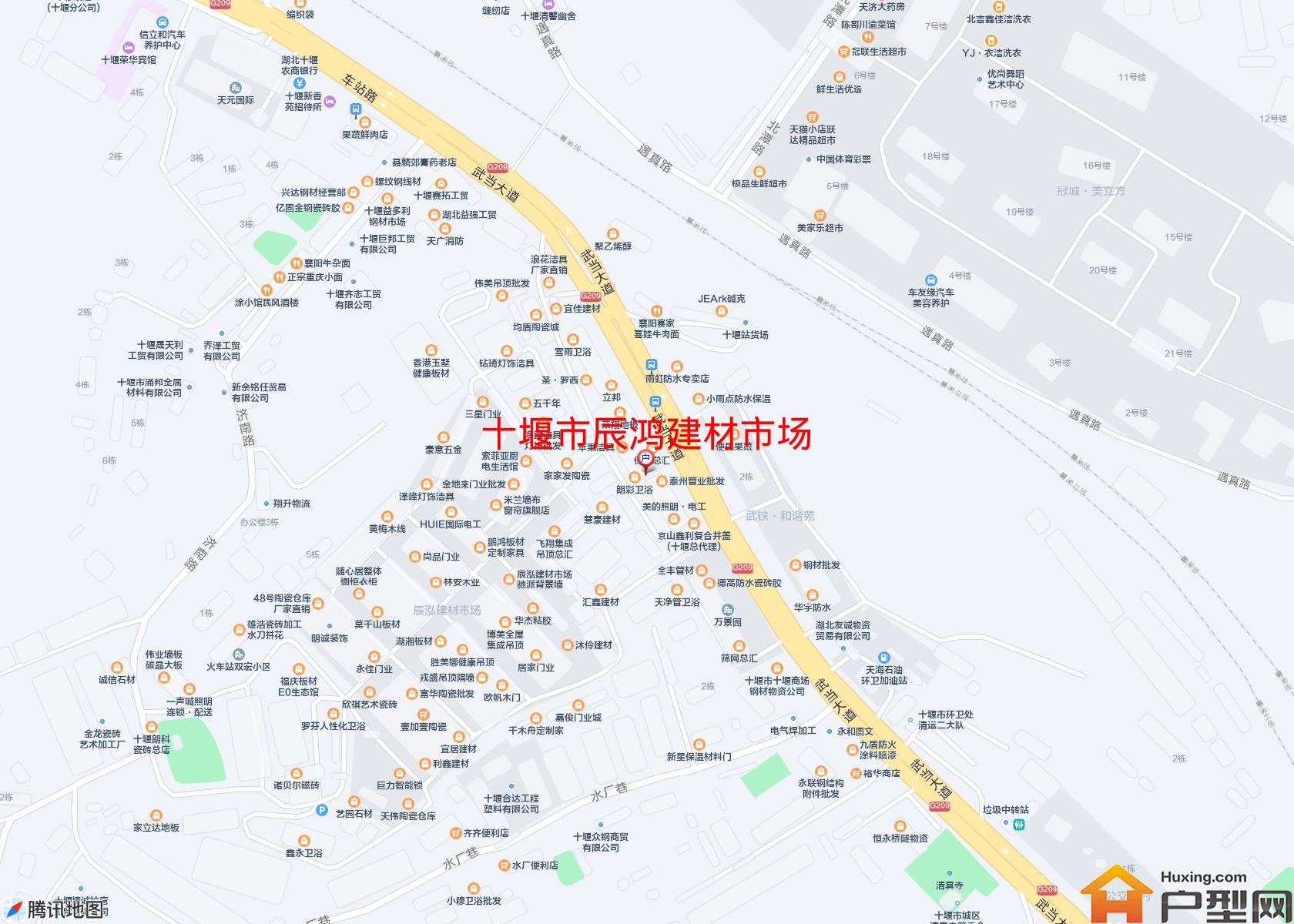 辰鸿建材市场小区 - 户型网