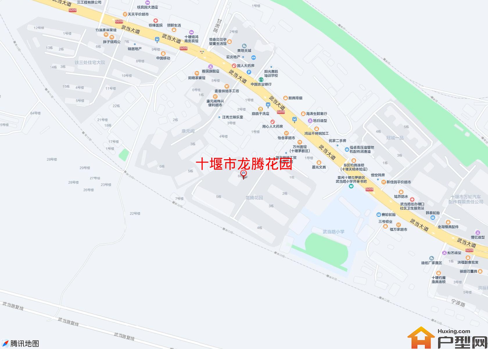 龙腾花园小区 - 户型网