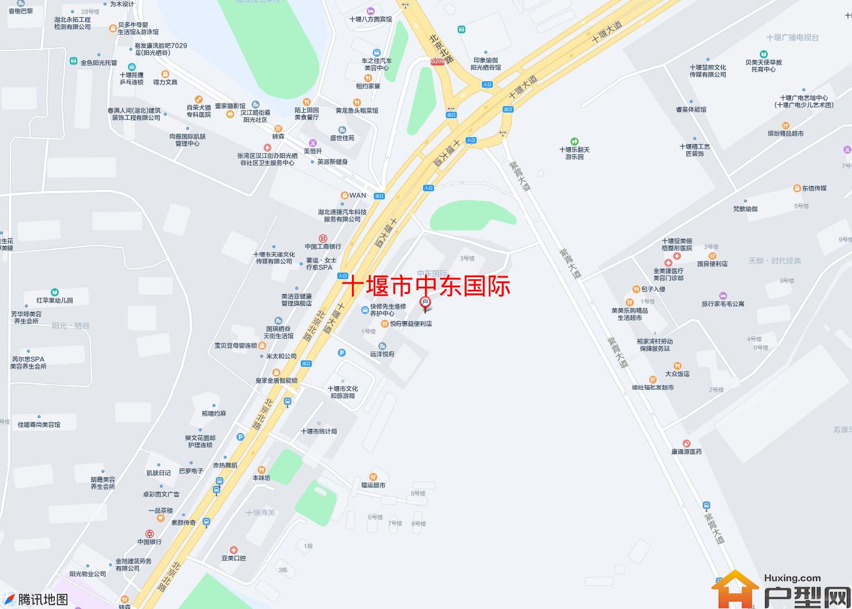 中东国际小区 - 户型网