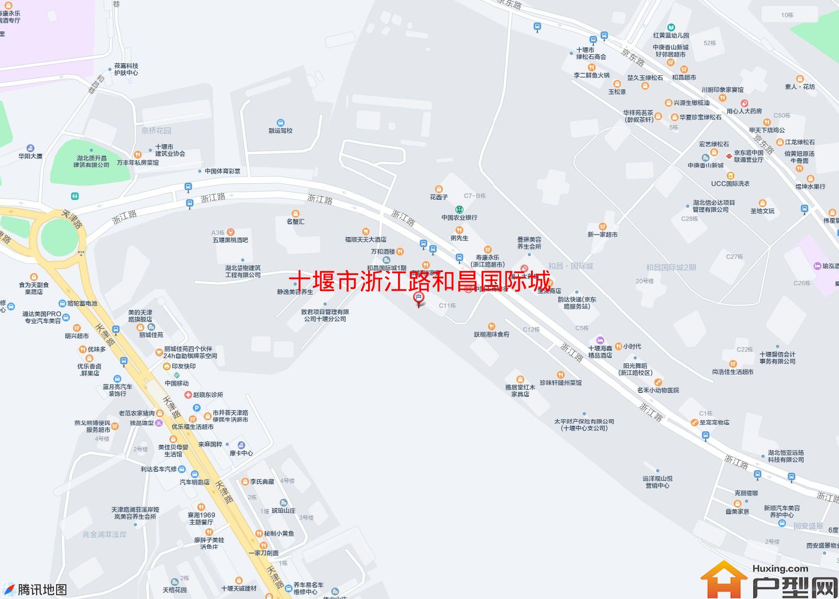 浙江路和昌国际城小区 - 户型网