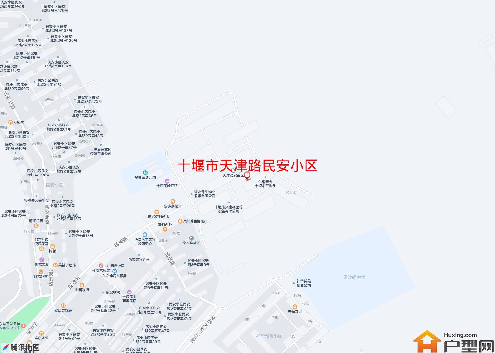 天津路民安小区小区 - 户型网