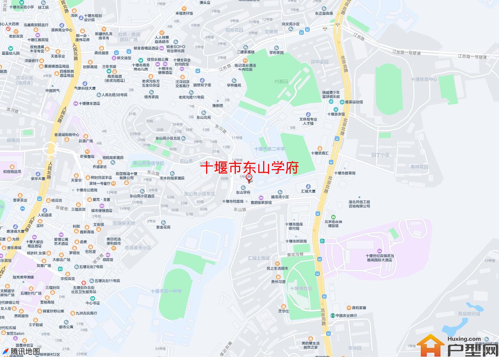 东山学府小区 - 户型网