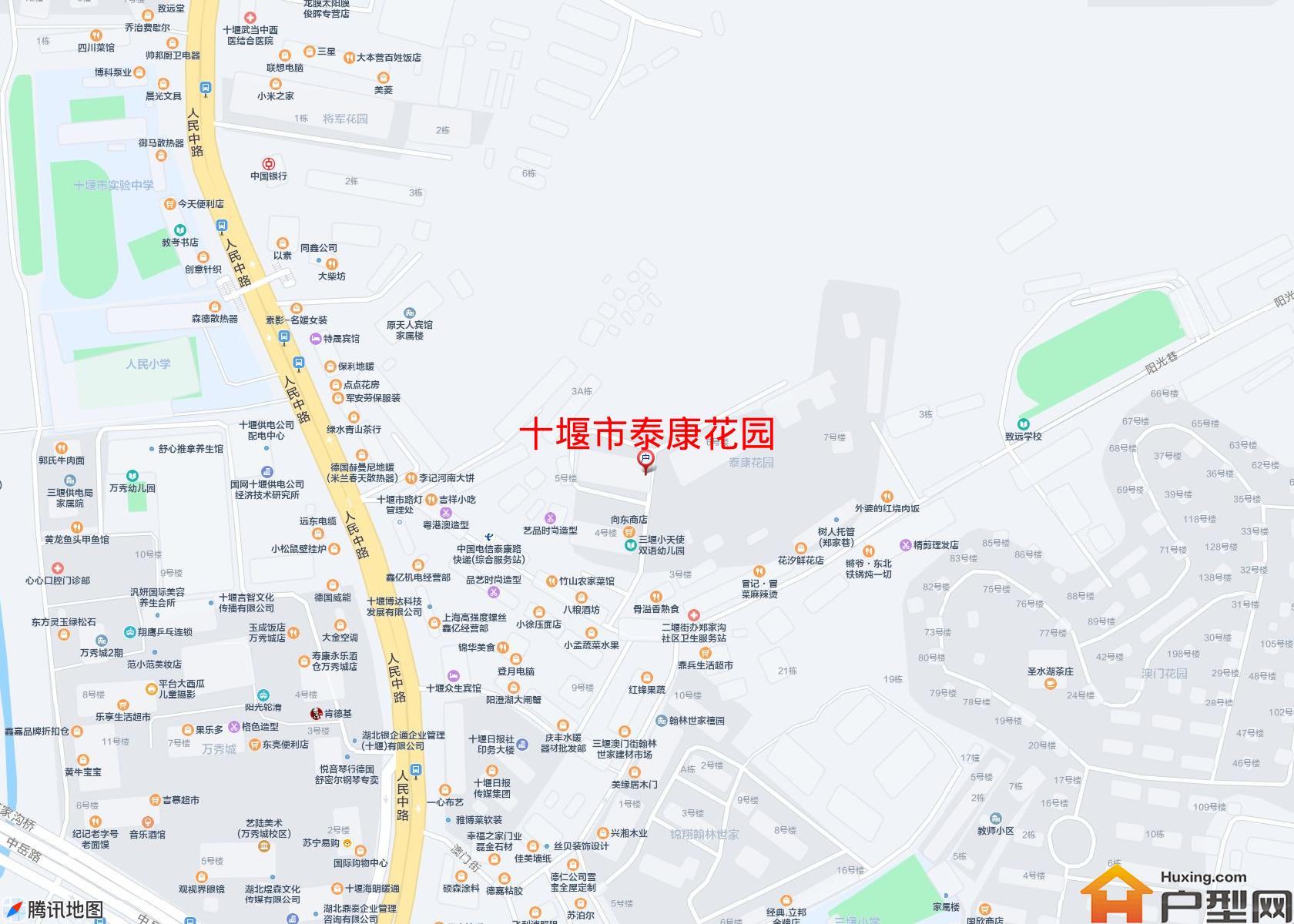 泰康花园小区 - 户型网