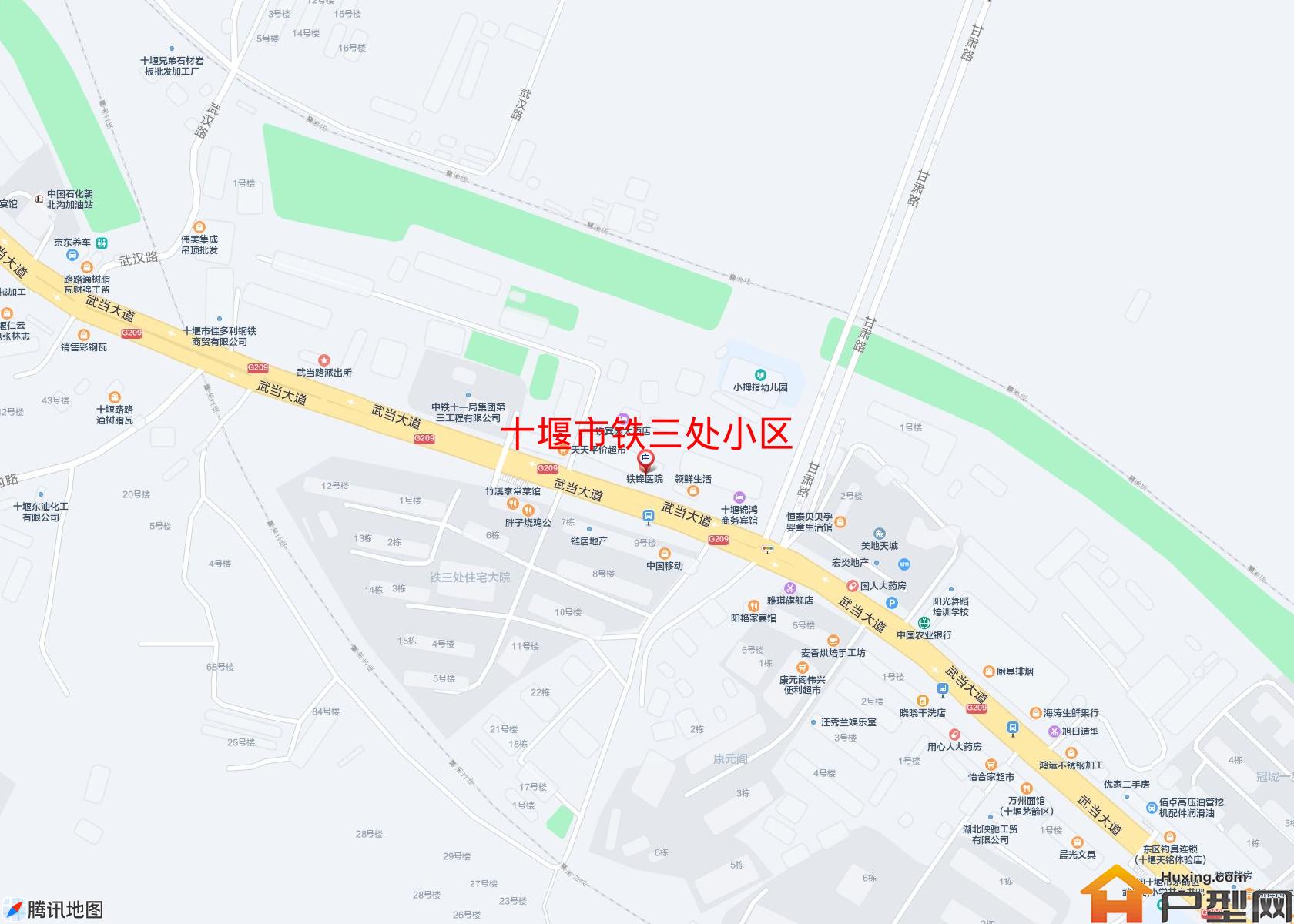 铁三处小区小区 - 户型网