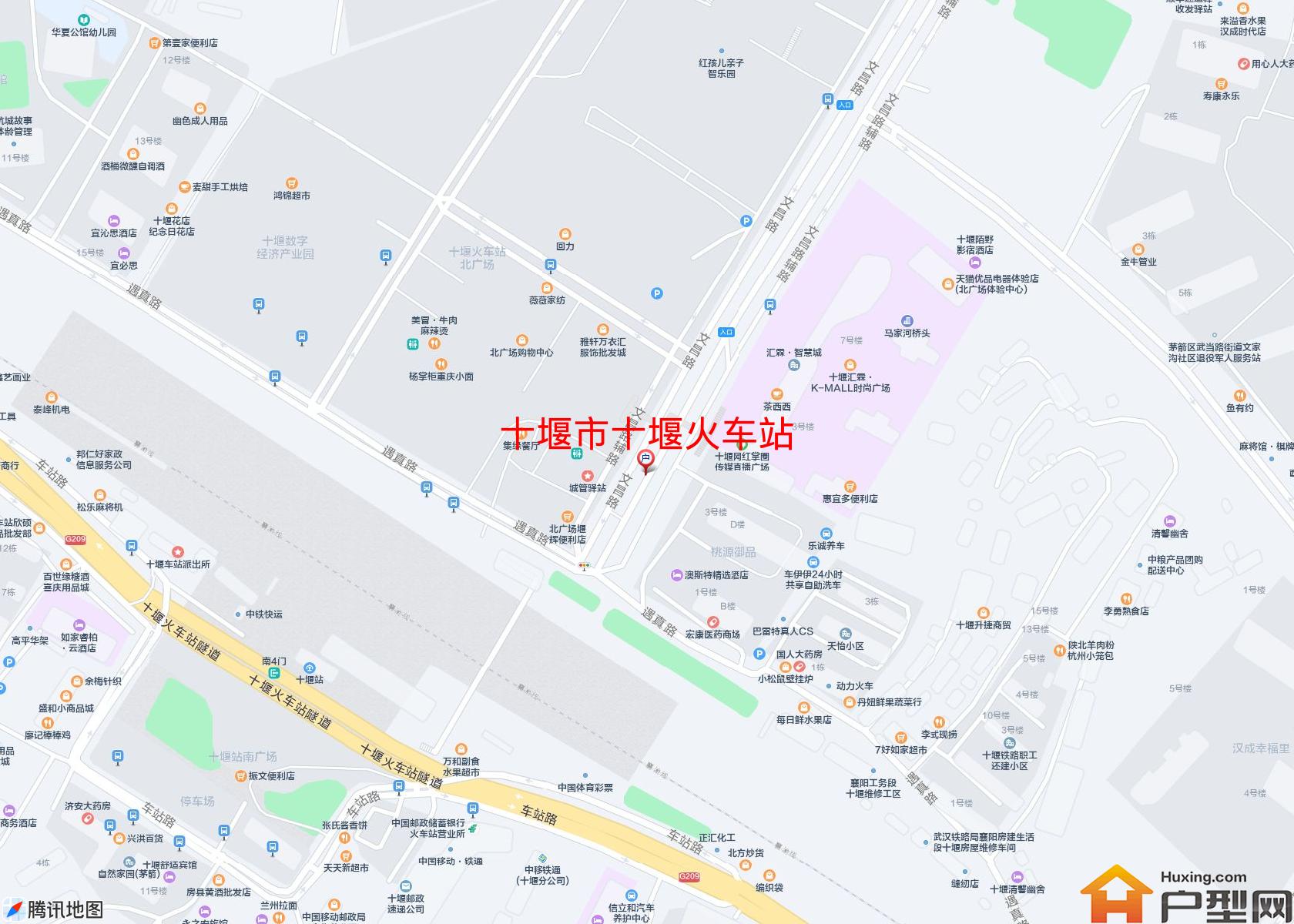 十堰火车站小区 - 户型网