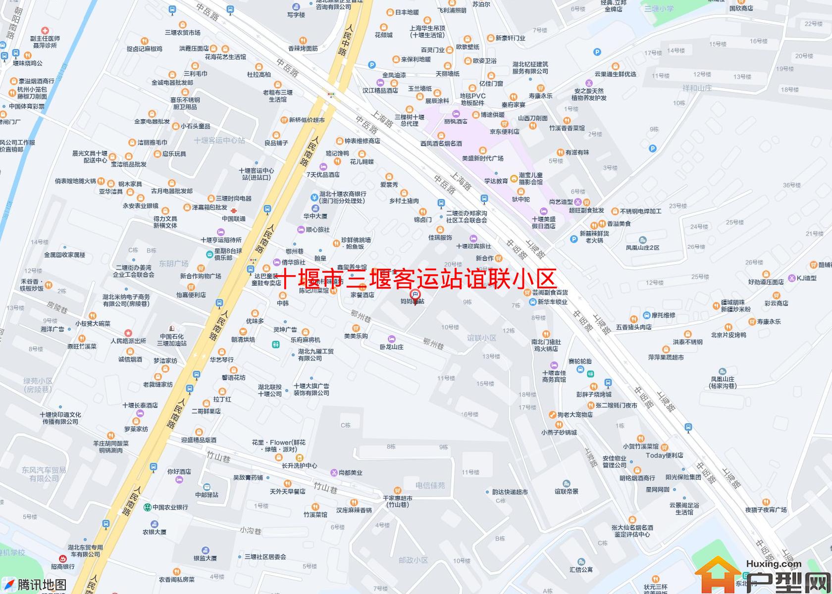 三堰客运站谊联小区小区 - 户型网