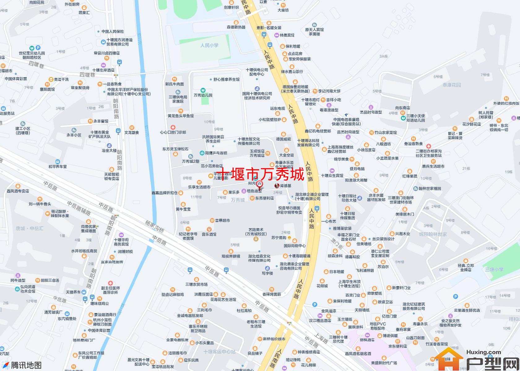 万秀城小区 - 户型网