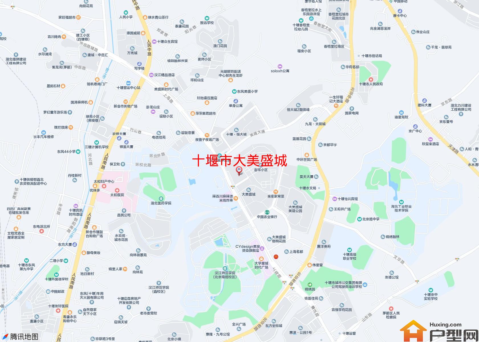 大美盛城小区 - 户型网