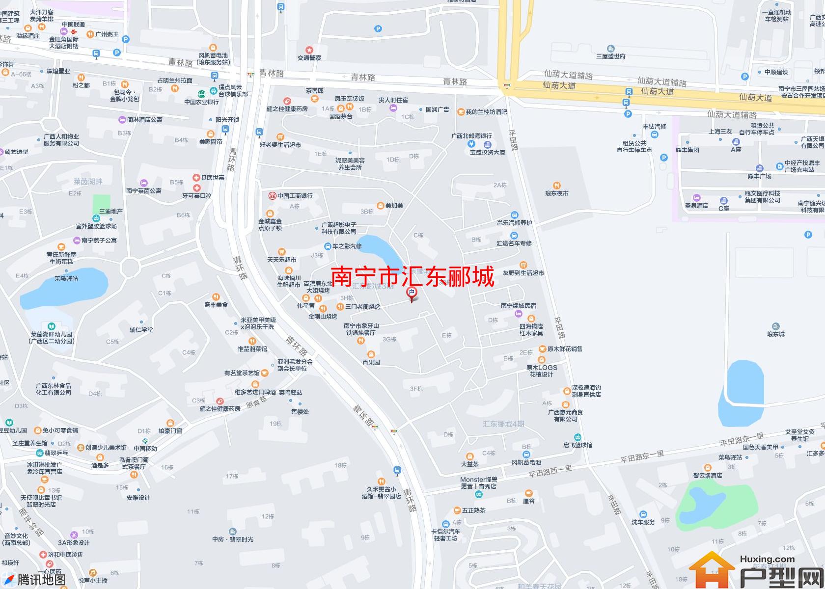 汇东郦城小区 - 户型网