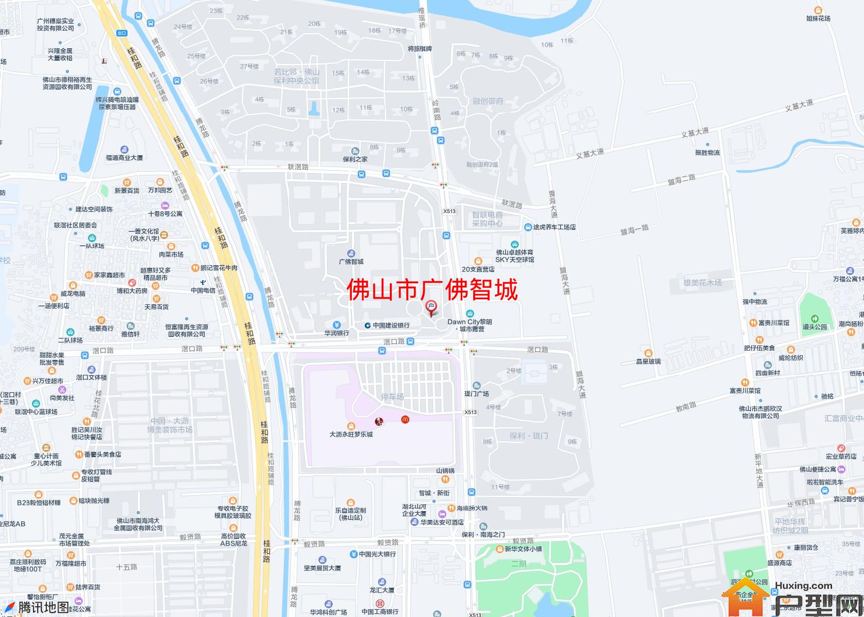 广佛智城小区 - 户型网