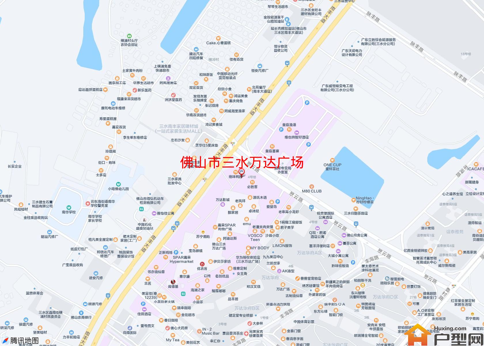 三水万达广场小区 - 户型网