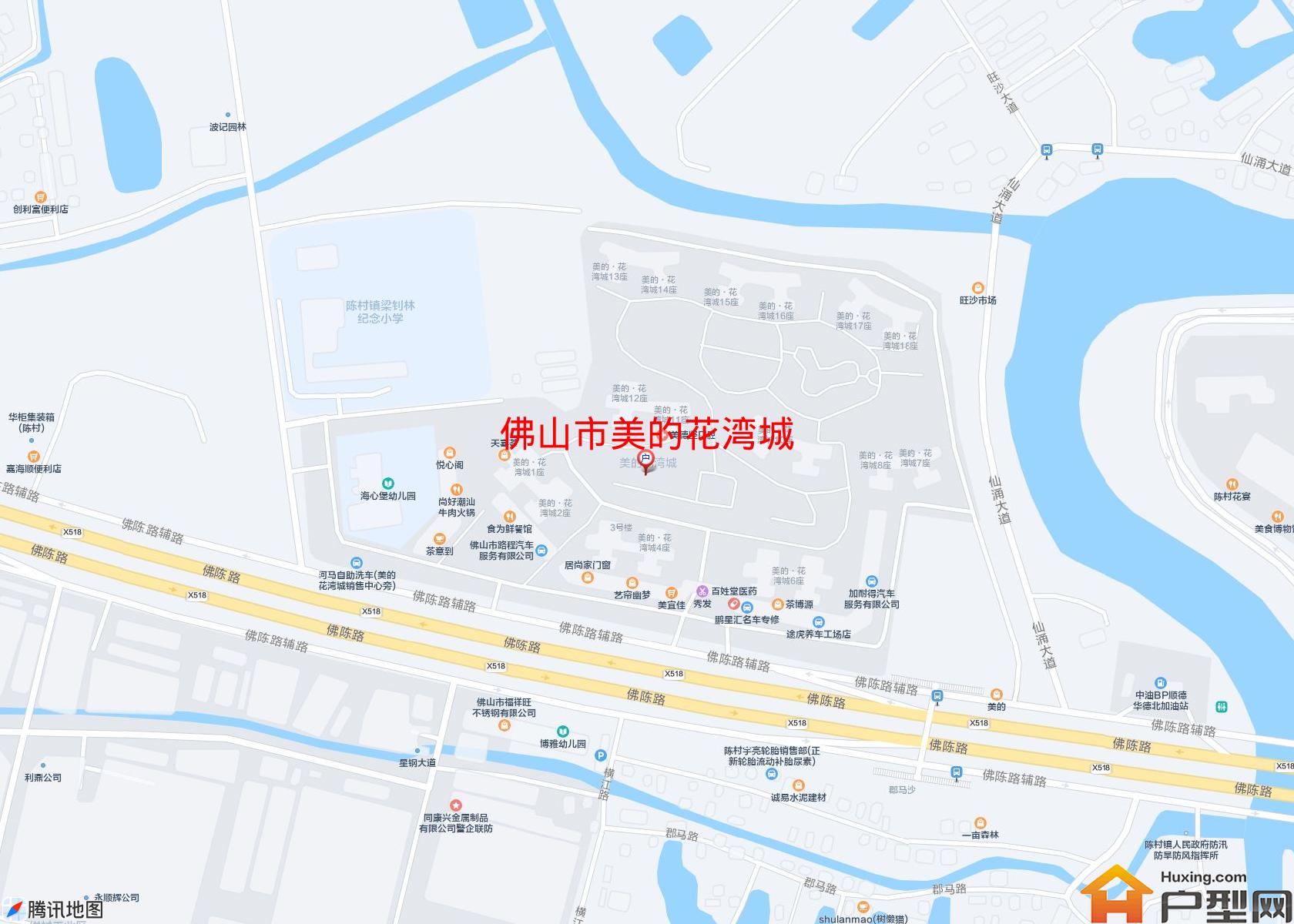 美的花湾城小区 - 户型网