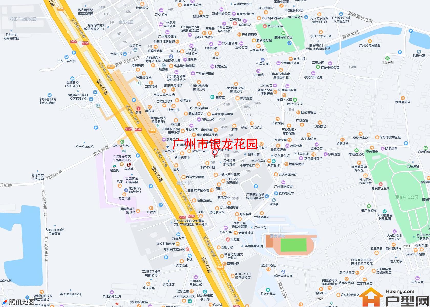 银龙花园小区 - 户型网