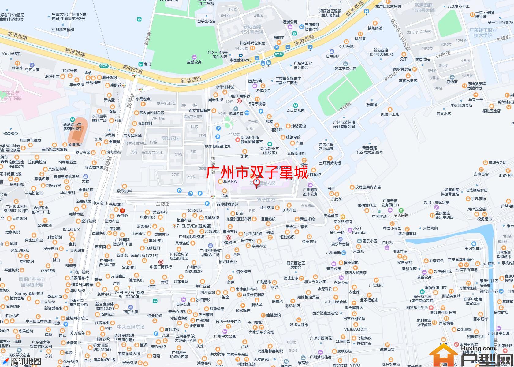 双子星城小区 - 户型网