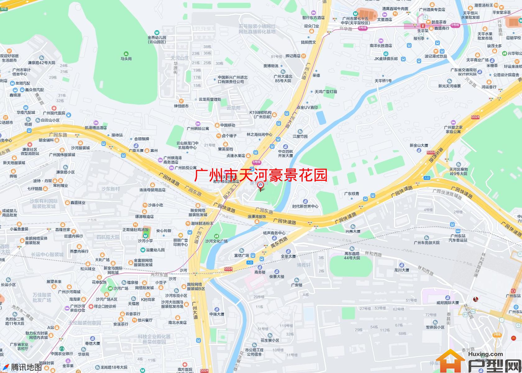 天河豪景花园小区 - 户型网