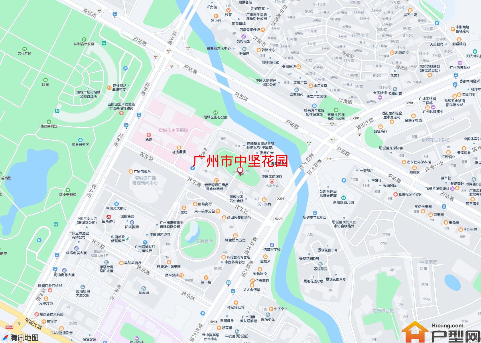 中坚花园小区 - 户型网