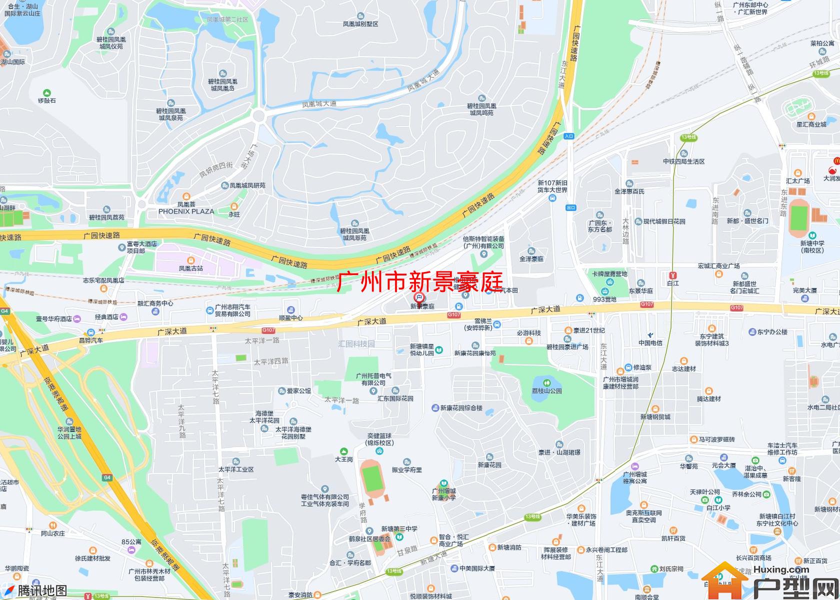 新景豪庭小区 - 户型网