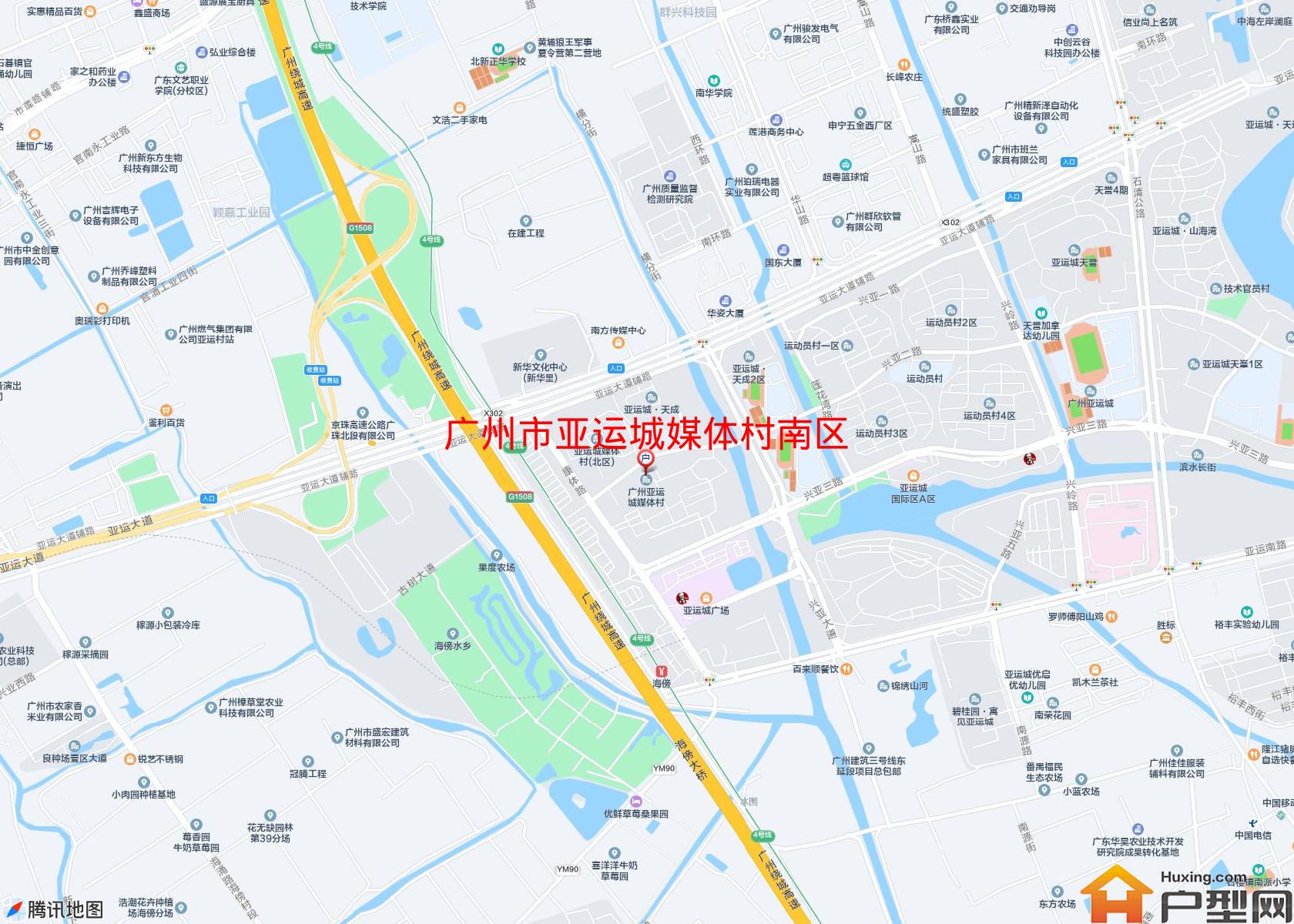 亚运城媒体村南区小区 - 户型网