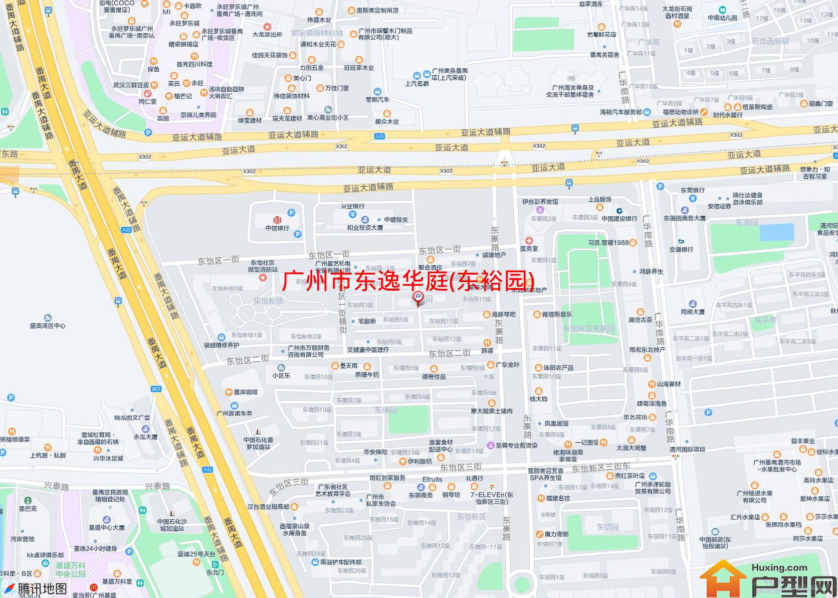 东逸华庭(东裕园)小区 - 户型网