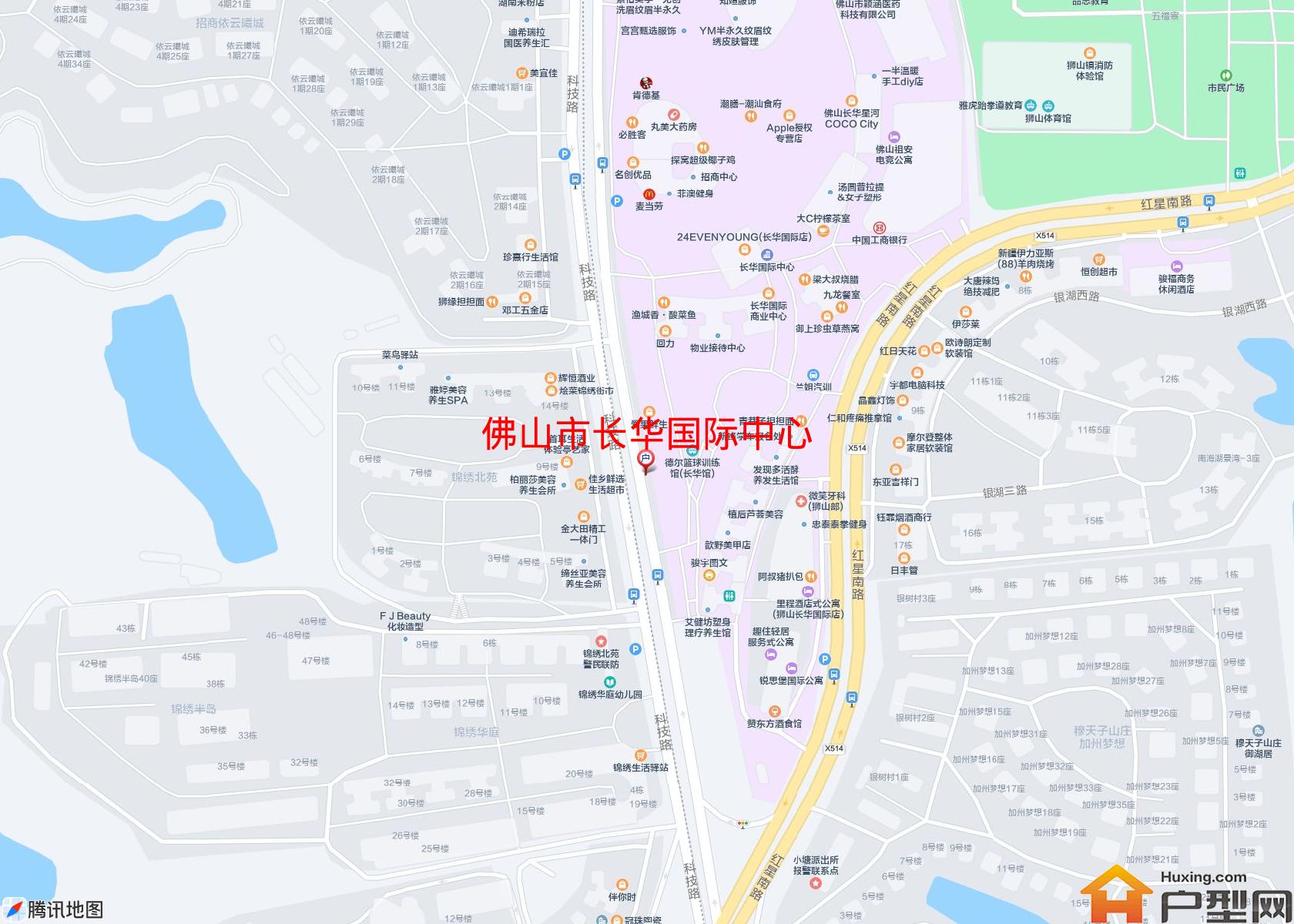 长华国际中心小区 - 户型网