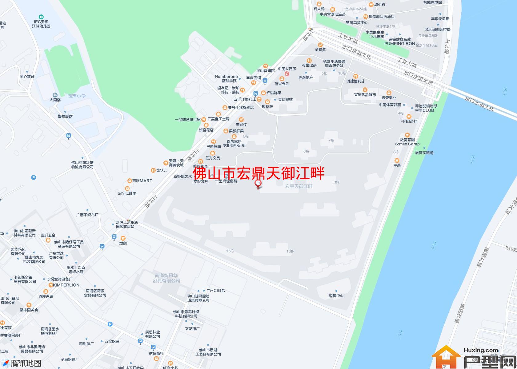 宏鼎天御江畔小区 - 户型网