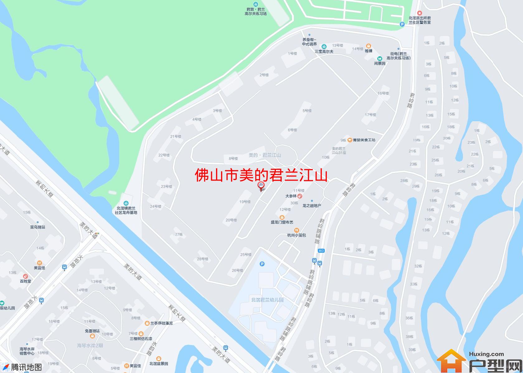 美的君兰江山小区 - 户型网