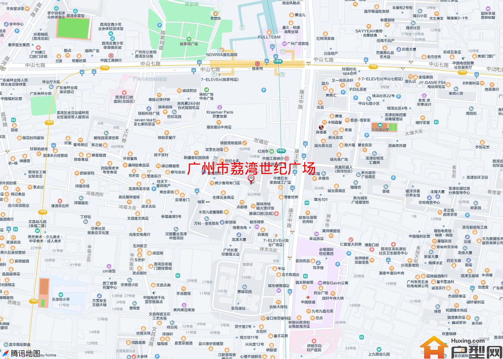 荔湾世纪广场小区 - 户型网