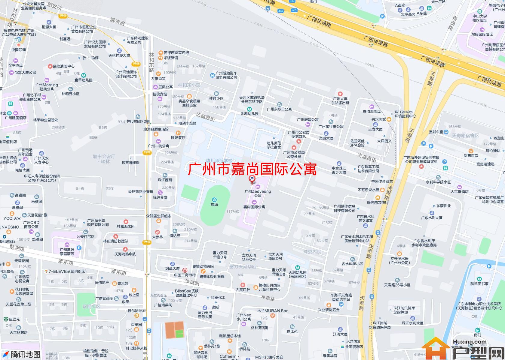 嘉尚国际公寓小区 - 户型网