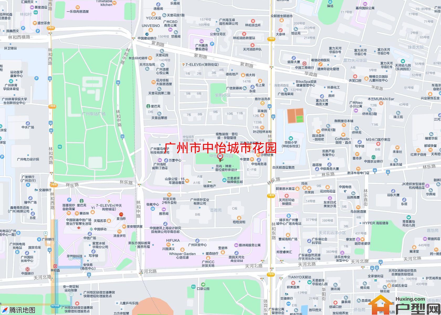 中怡城市花园小区 - 户型网