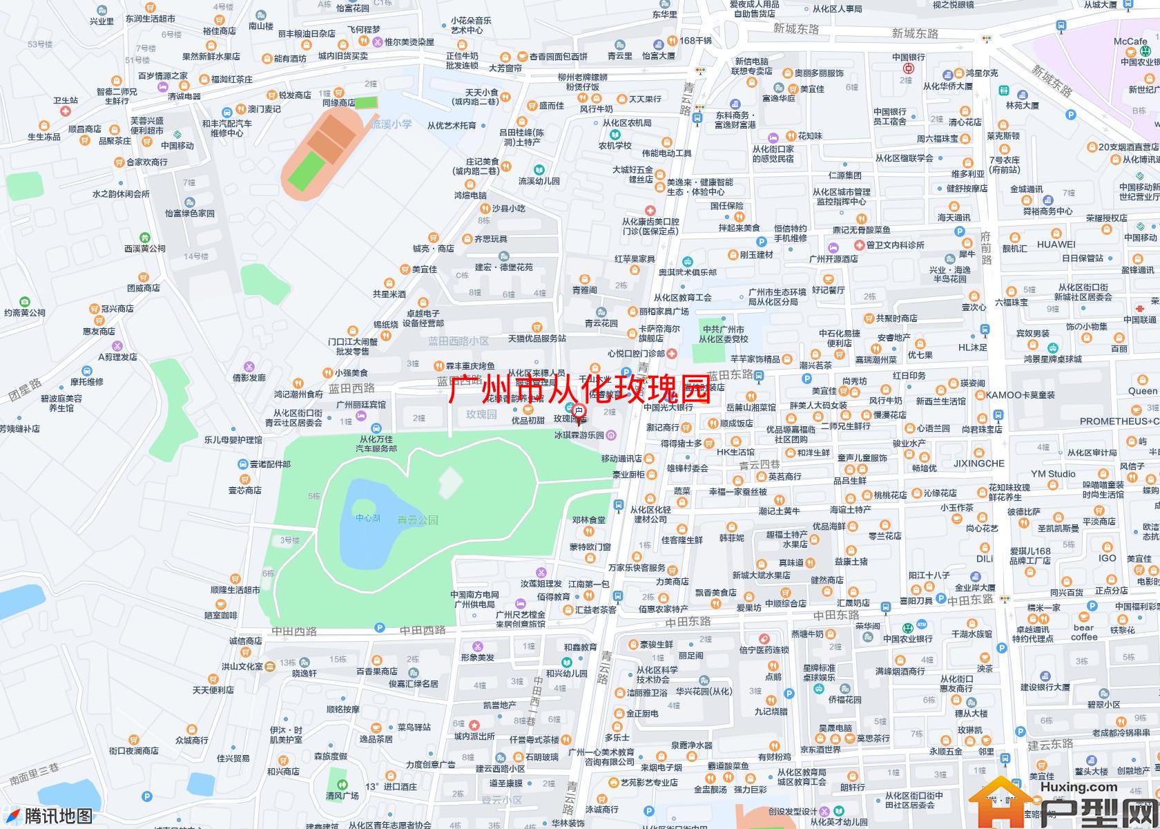 从化玫瑰园小区 - 户型网