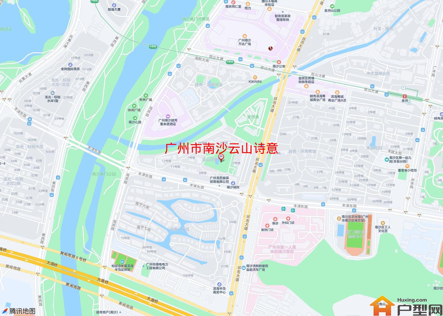 南沙云山诗意小区 - 户型网